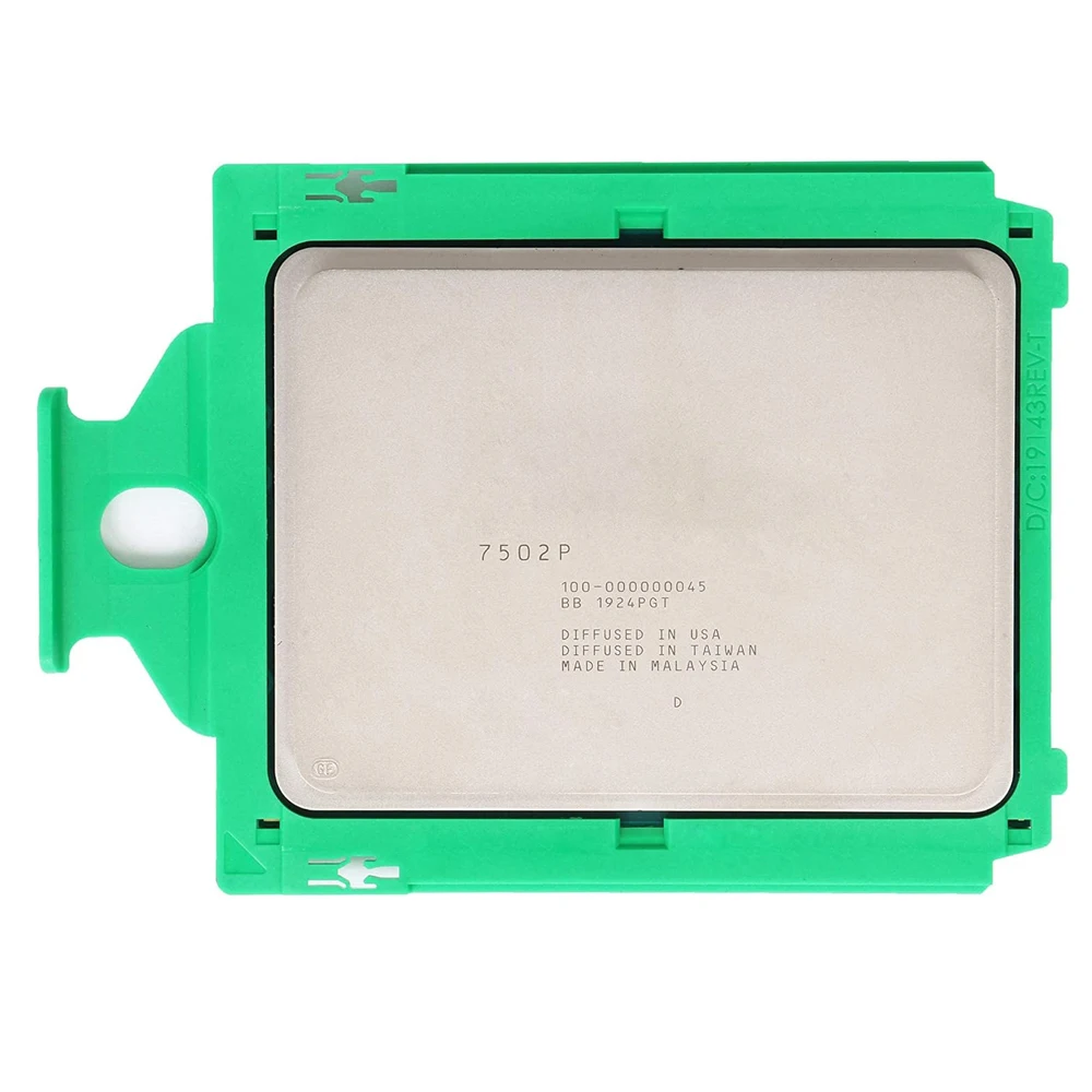 CPU For AMD EPYC 7763 7C13 7713  7532 7642 7B12 7D12 7502 7551 7K62 7552 7443 64 core 128threads Cache Socket Server Processor