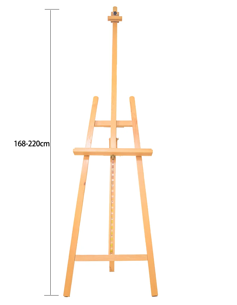 professional easels solid wood table large Easel painting large easel stand for oil painting