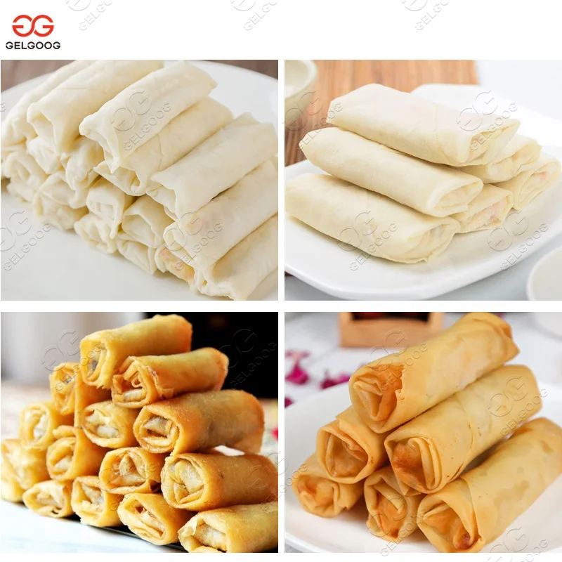 Hot Sale Stainless Steel Automatic Spring Roll Making Egg Vietnamese Forming Line in
