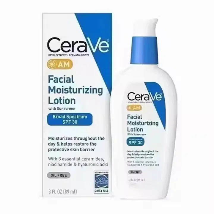 CeraVes 89ML Hyaluronic Acid Night Cream AM PM Facial Moisturizing Lotion