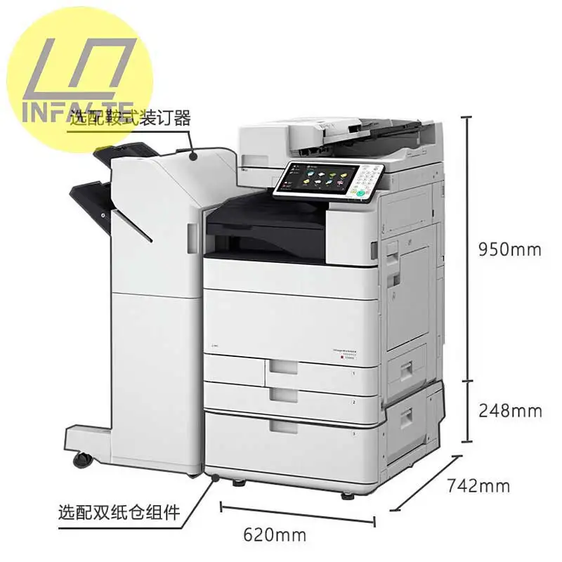 Refurbished Printers Multifunction A3 Colored Laser Photocopier Can on iR-ADV C5560 with ADF Duplex Ethernet USB2.0
