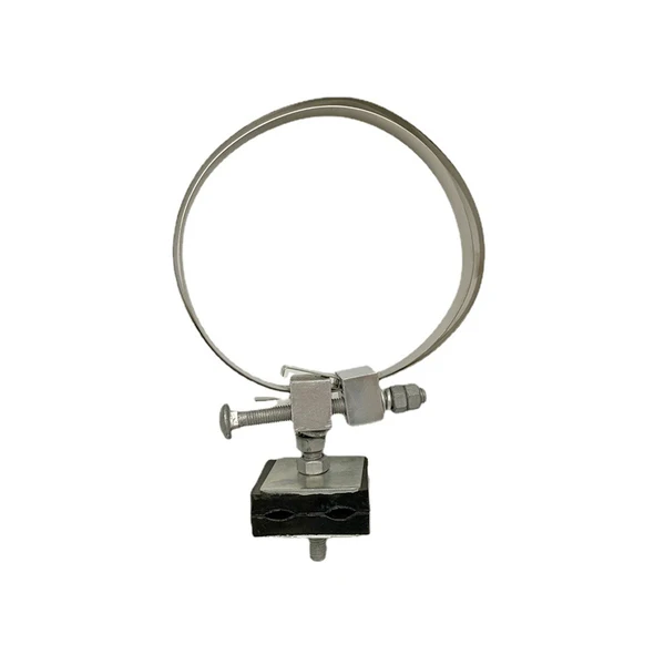 Electric Pole Fittings Down Lead Clamp For Adss Pole Power / Double Suspension Clamp Opgw Adss Cable
