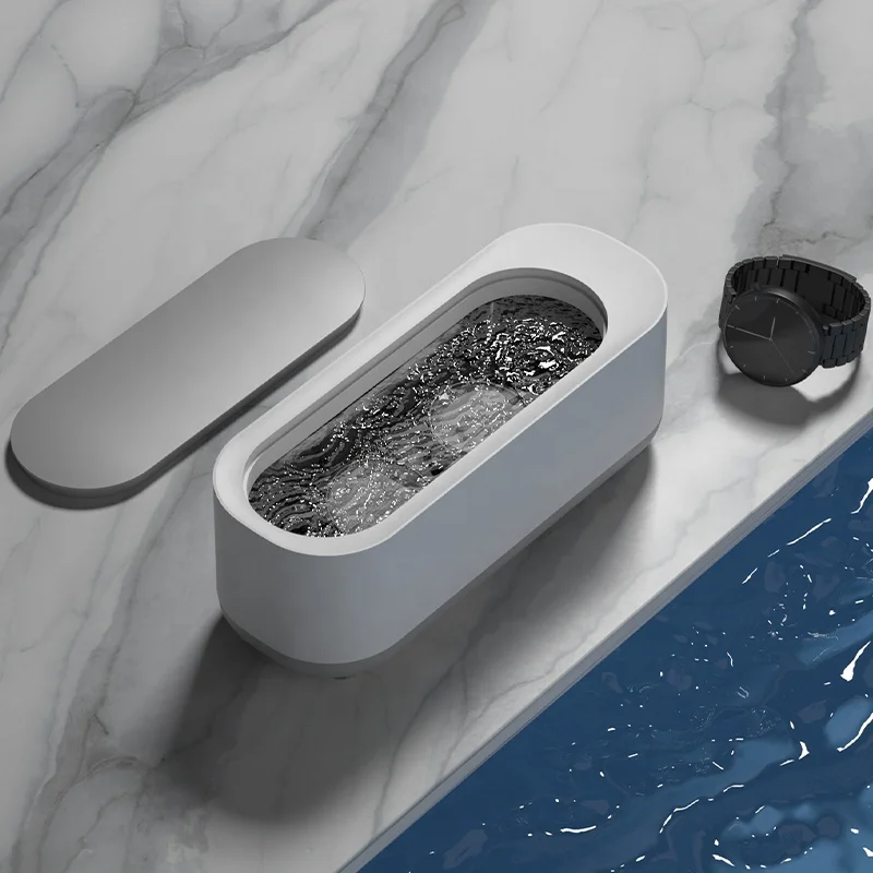 Benchtop ultrasonic jewelry cleaner machine mini portable high frequency cleaning machine