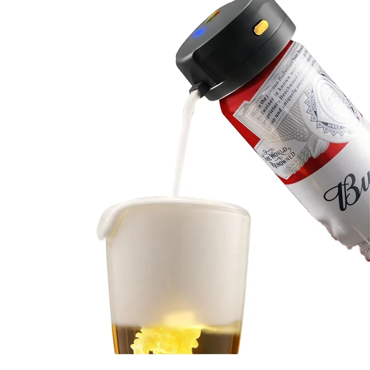 
Hot Sale Portable Canned Beer Foamer Bubble Beer Server Maker 