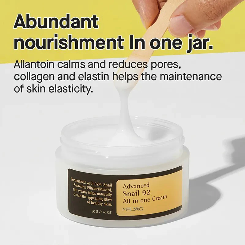 Women Face Cream The Best One Natural Anti Ageing Snail Cream Moisturizing Day And Night Snail Cream For Sensitive Skin