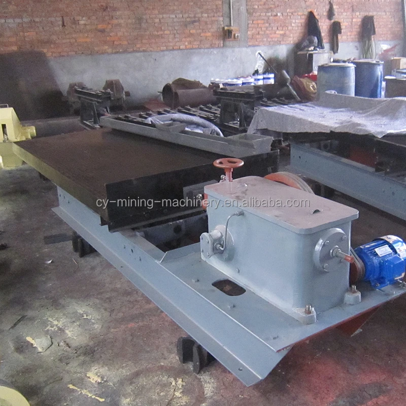 LY2100 Wet Gravity Separation Shaker Table Glass Fiber Reinforced Plastic Tungsten Tin Lead Aluminum Gold Shaking Table