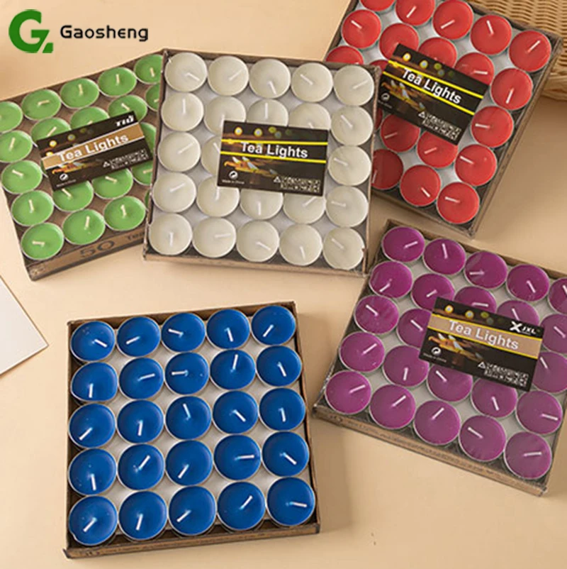 10g Hot-selling Best Price High Quality Paraffin Wax Tealight Candle For Home Party Date Meditation Festival Use