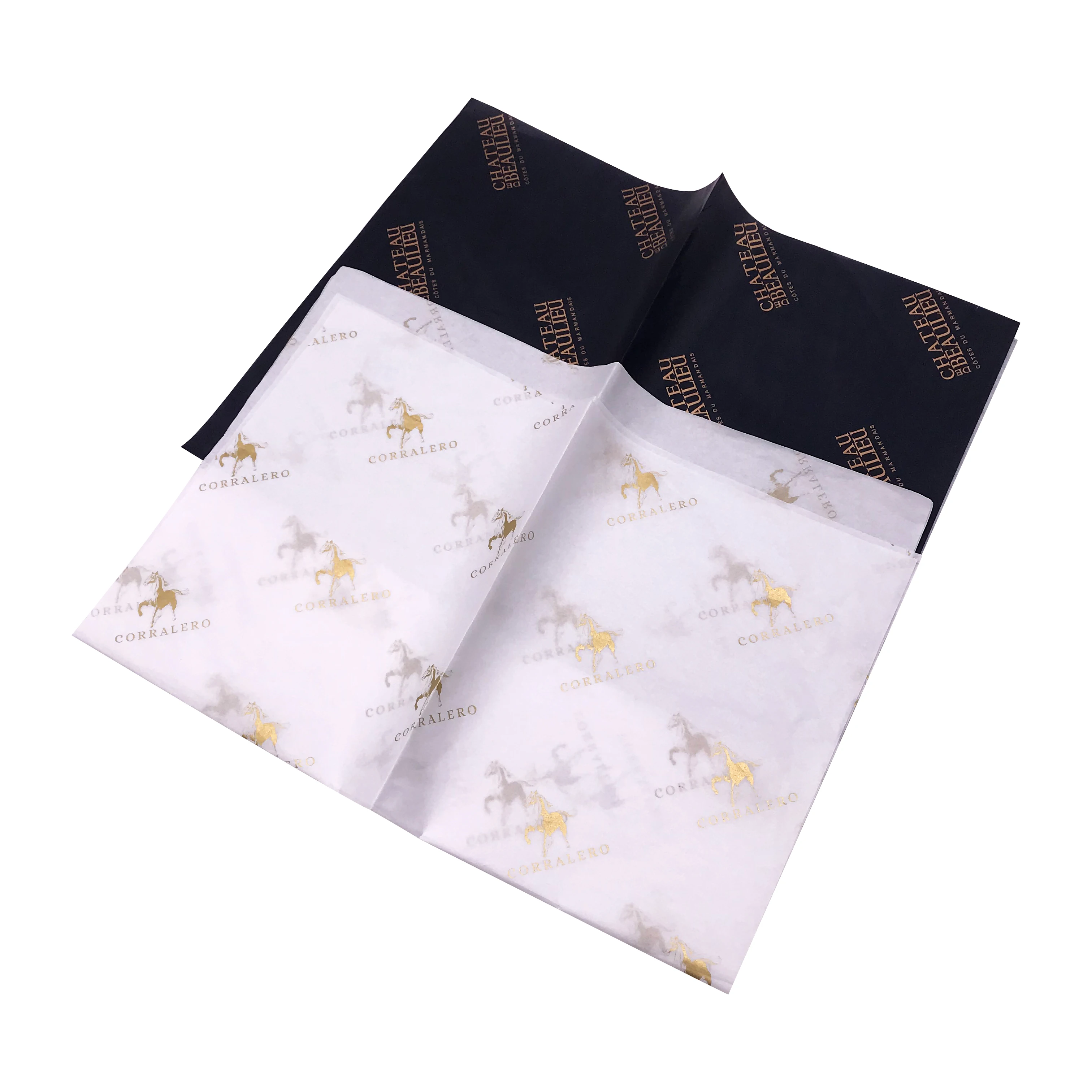 Gift wrapping tissue paper waterproof flower paper with custom logo