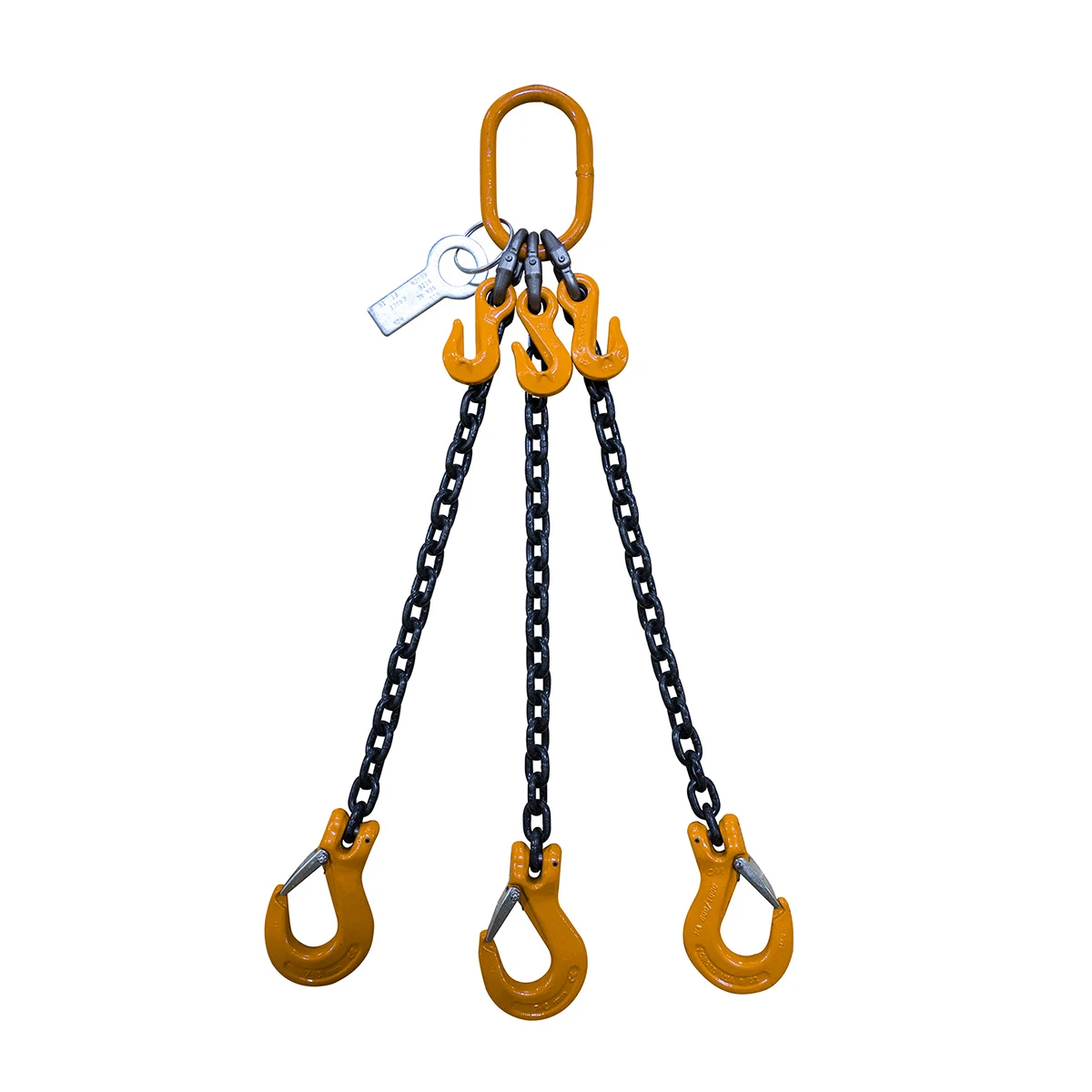 OEM Sling 3ton G80 Red Choker Crane Webbing Oil Drum Master Link Chain Slings for Lifting Chains Factory|Sling Chain with Hook L
