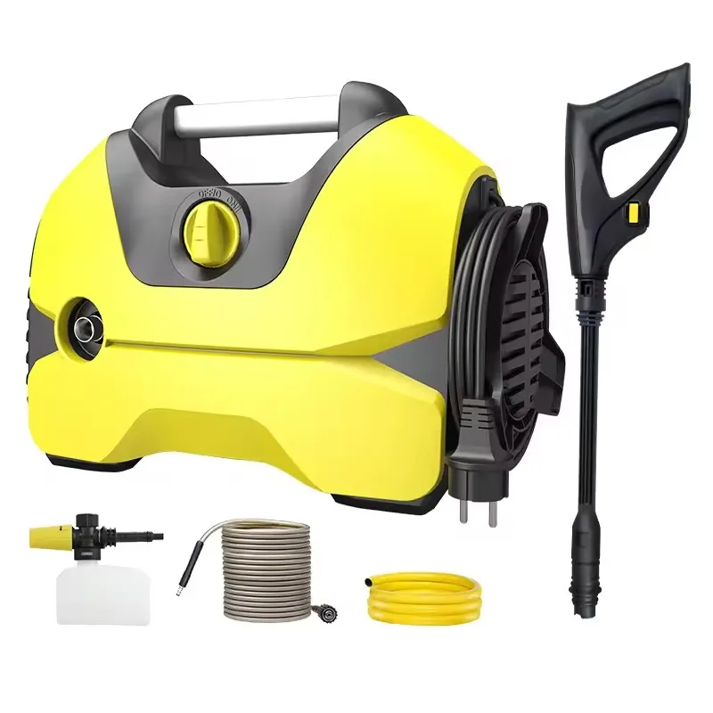 Portable High Pressure Car Washer Ultra Clean 1400 Watts Motor 5m Outlet Hose 12V Home Cleaning Pump machine