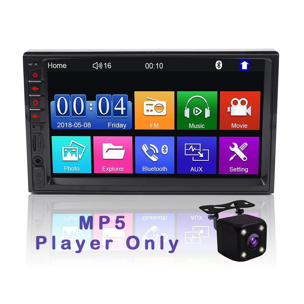 7inch HD full touch screen 2 din car radio MP5 Player
