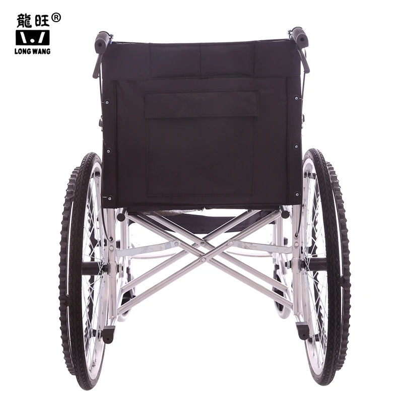 Manual Folded Steel Wheelchair Commode chair toilet portable folding commode wheelchair shower disable chairs for bathrooms