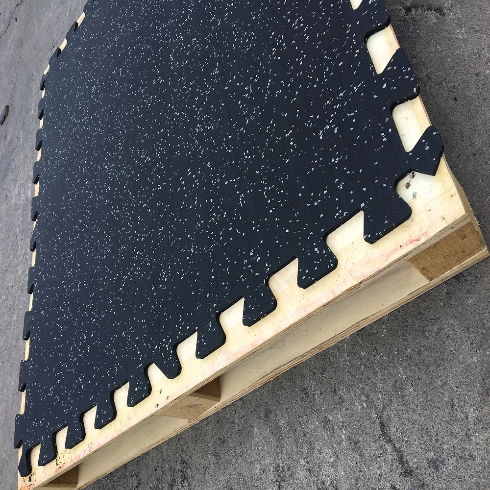 Thailand EPDM Gym Interlocking Tiles/Sports Mat Fitness Rubber Tiles