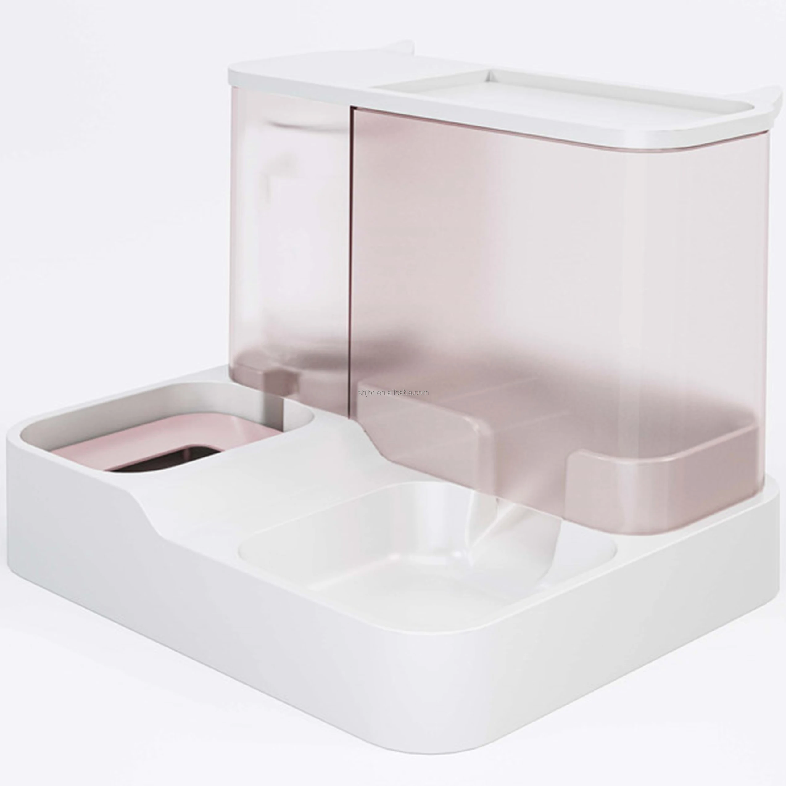 Factory price Cat automatic feeder water dispenser dog/cat bowl all-in-one automatic water feeder pet dog feeder