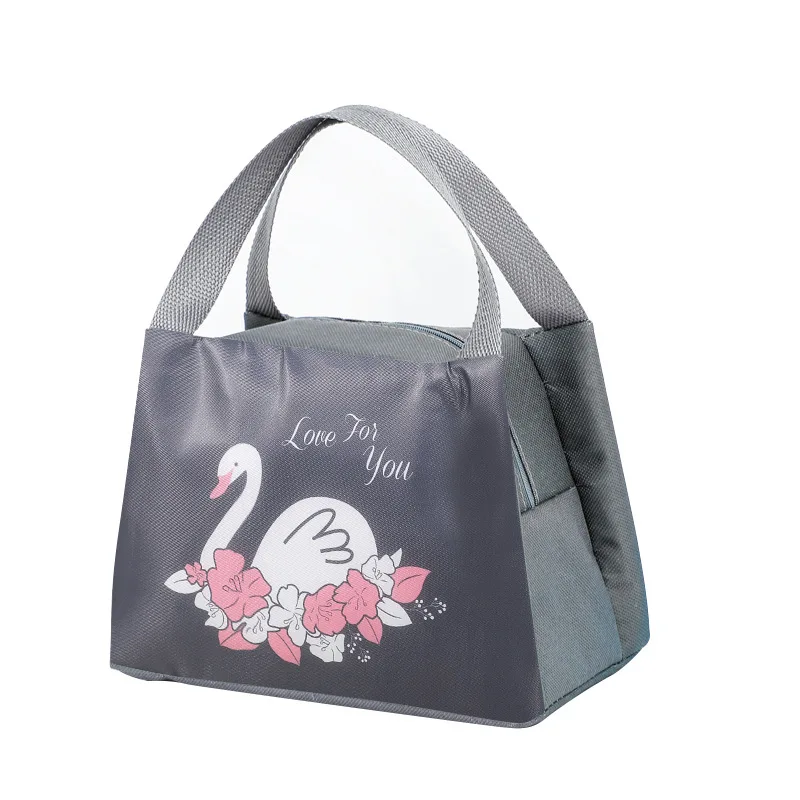 Canvas Lunch Bag Insulated Lunch Tote Japanese Style Tote Bag Reusable Cooler Insulated For Women Work Picnic Or Ice Cream