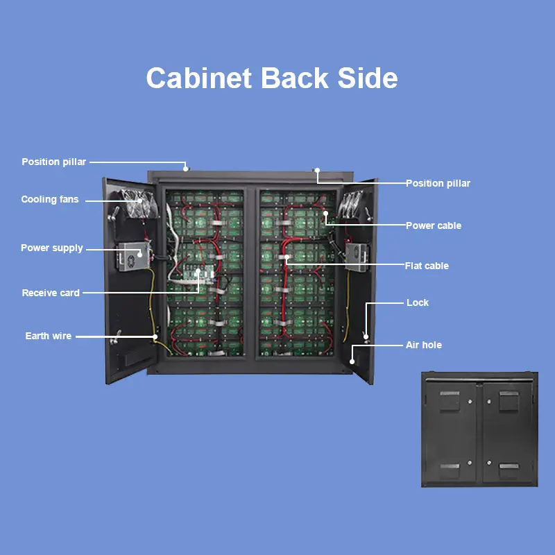 Commercial Programable Outdoor Led BillBoard Screen Waterproof RGB Advertising P8 P10 Full Color Led Display