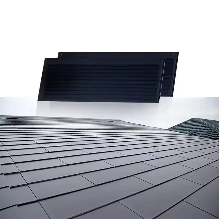 1500V 70W IP68 Protection Custom Size Household Solar System Photovoltaic Roof Tile BIPV