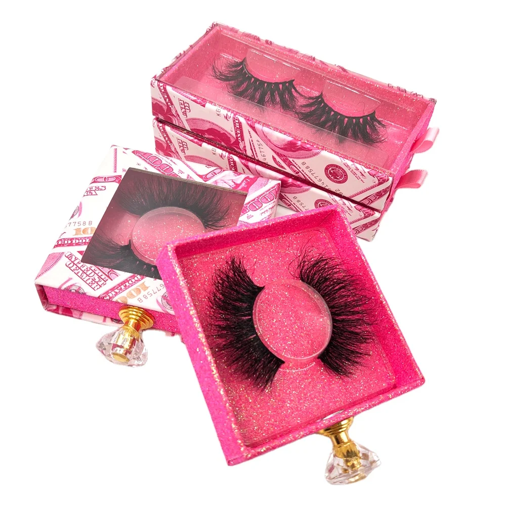 
Оптовая продажа, пустая коробка для накладных ресниц в долларах 