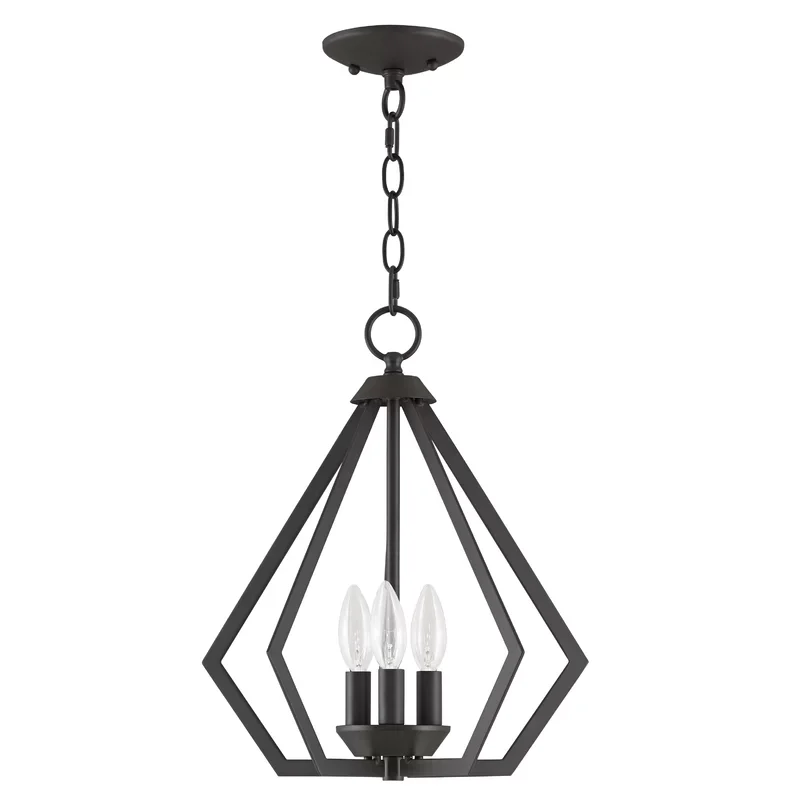 Candelabrum Farmhouse Cage Lantern Foyer Modern Pendant Light Retro Hanging Lamp Fixtures For Entryway Kitchen