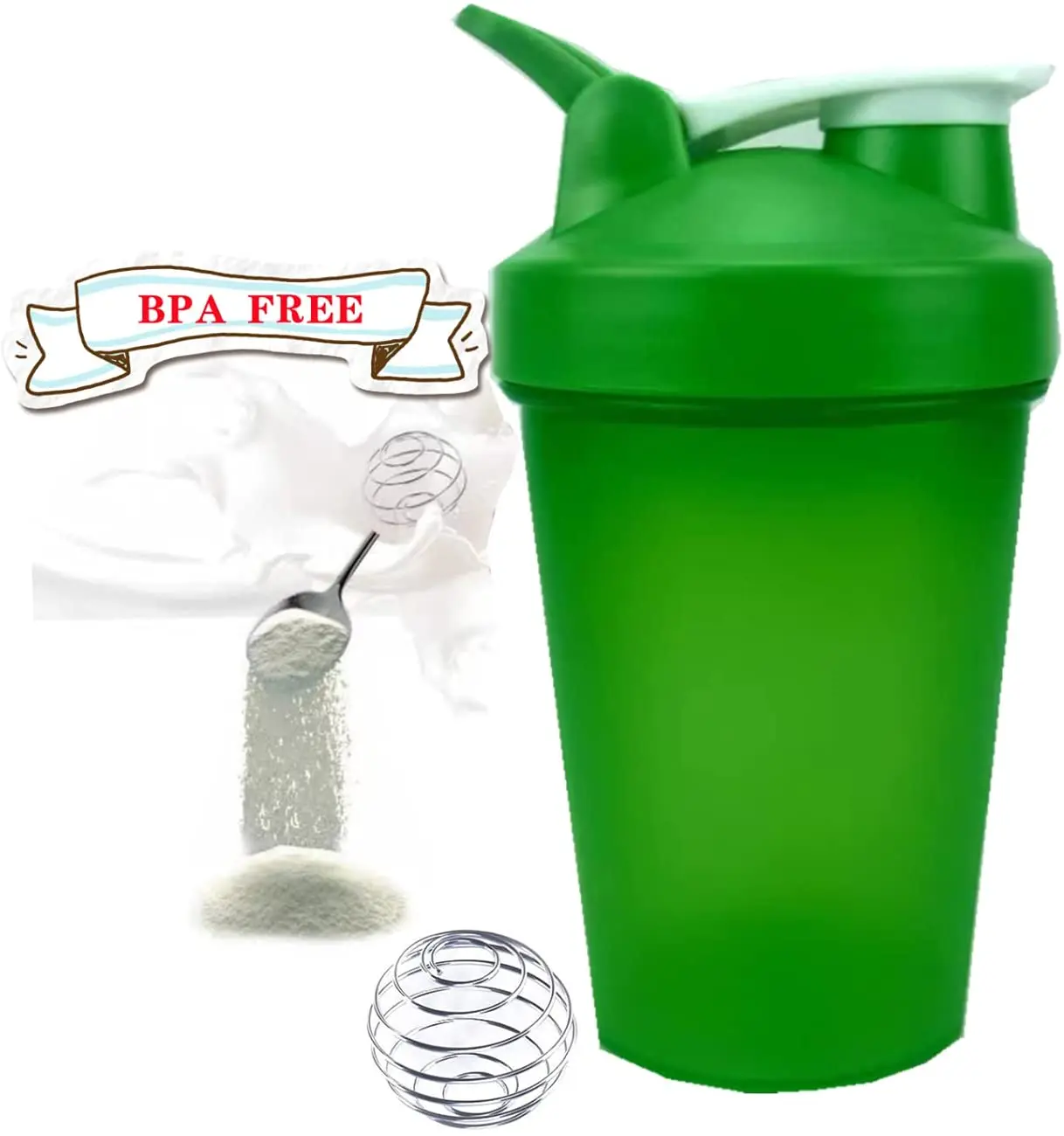 BPA Free Wholesale  Plastic Water Bottle Gym Blender Protein Shaker Water Bottle With Custom Logo