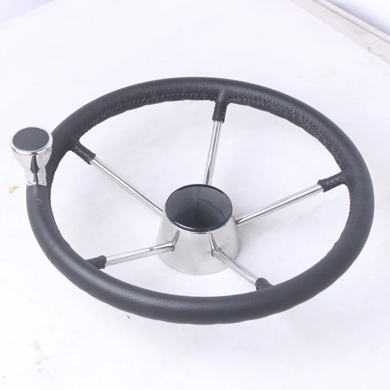 Yachts accessories stainless Steel Marine Boat Steering Wheel Customized Marine ship accessories