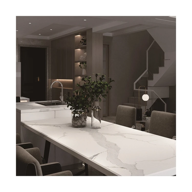 
Wholesale Price Artificial Exterior Sintered Stone Wall Cladding Calacatta Slab 