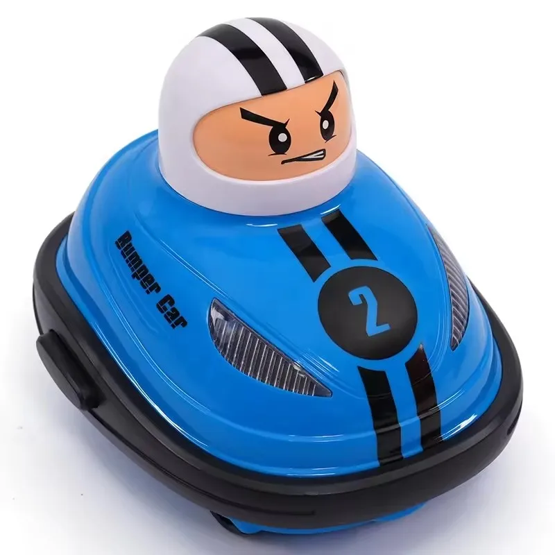Novelty 2-Player RC Bumper Cars Toys Fun Versus Game Remote Control Crash Car toy Kids Radio Control Battle Car Toy