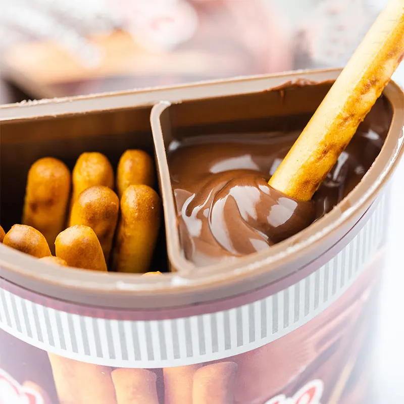 Детские палочки для печенья хорошего качества с шоколадной чашкой варенья печенье на палец конфеты Dip Chocol