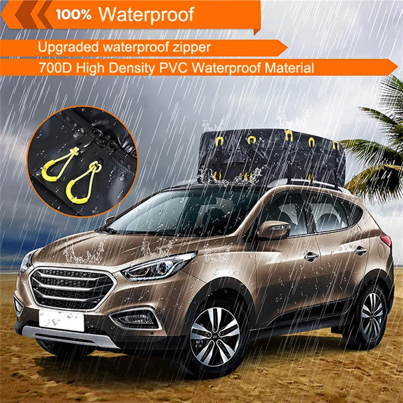 19 Cubic large capacity waterproof car cargo carrier roof bag travel luggage bag storage bag