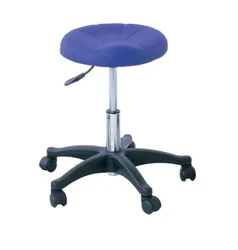 Hot Sale Blue Salon Chair Special Stainless Steel Master Chair For Hair Salon With Hydraulic Adjustable Salon Chair