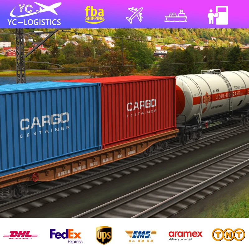 cheap railway freight from china to europe germany france  railway trsnaport freight forwarder shipping ddu ddp service