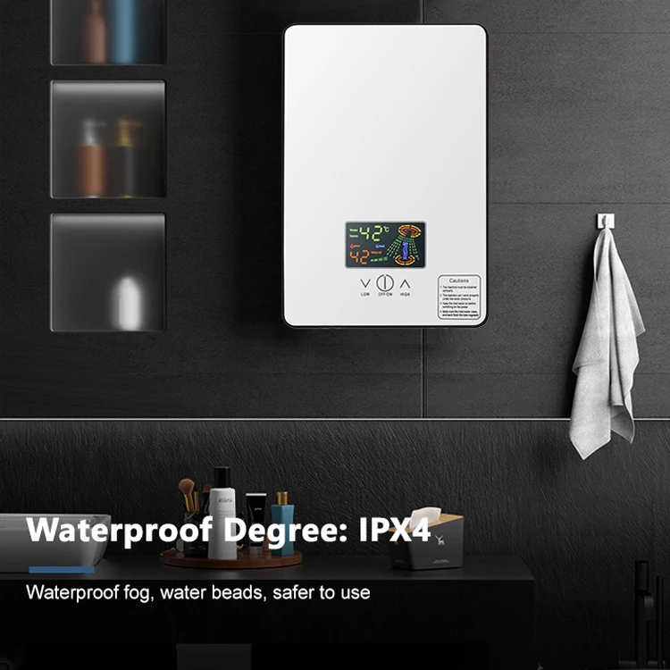 Горячая распродажа настенный водонагреватель без резервуара Ipx4 мгновенный Электрический для ванной