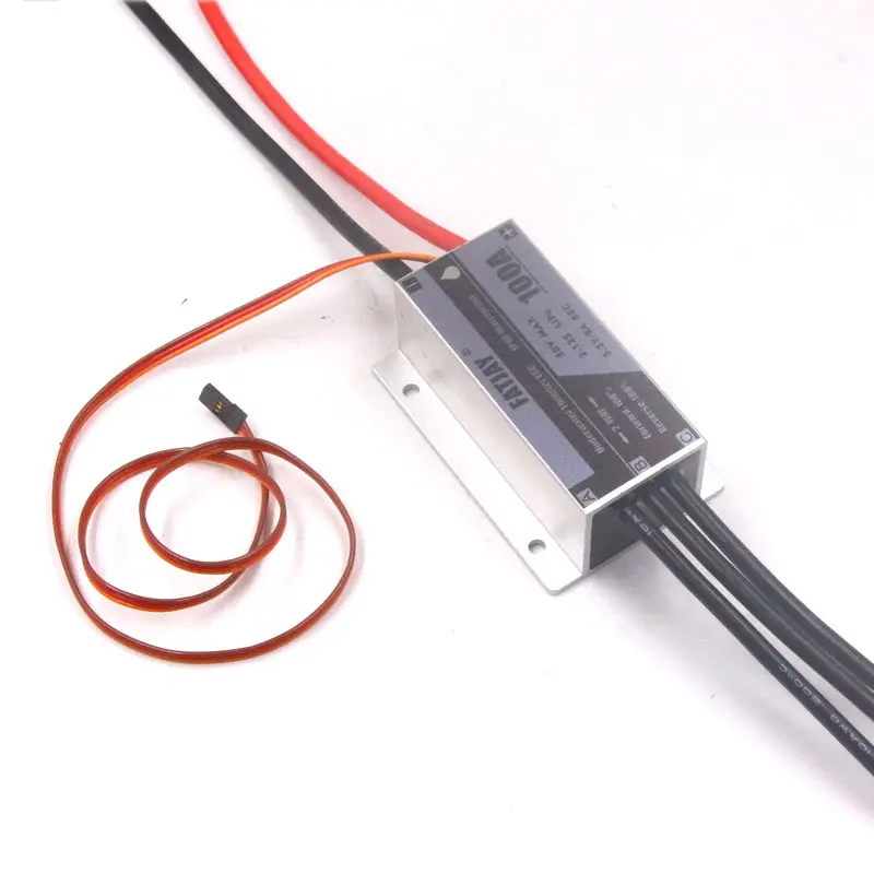 BLDC motor controller brushless PNP version 100A 3-12S 48V Plug and Play  with on/off switch waterproof no signal cable