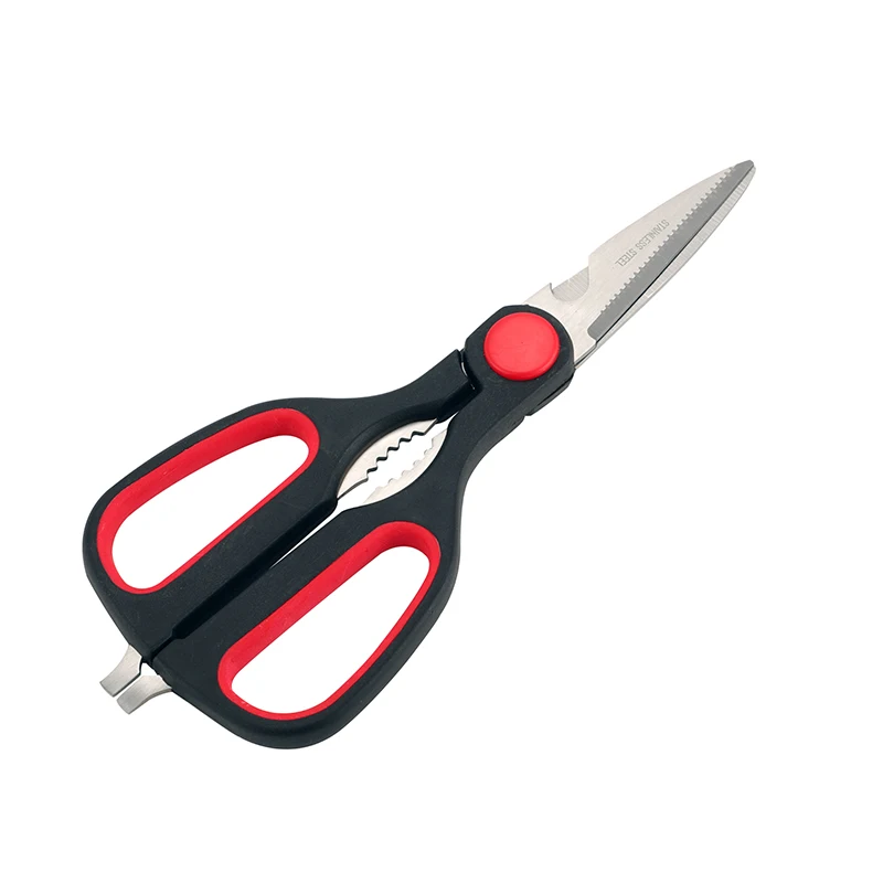 2024 Professional Stainless Steel Chef Scissors for Kitchen Use for Meat and Vegetable Cutting in Restaurants