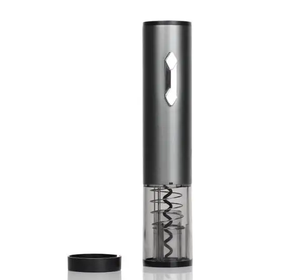 New Idea 2024 Promotional Aluminum Alloy Electric Wine Bottle Opener with Powerful Corkscrew