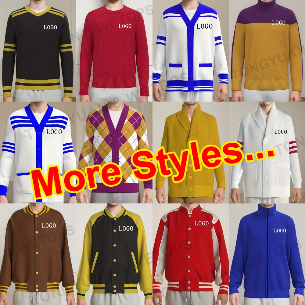 FAMA BSCI Plus Size Men Clothing Custom OEM & ODM Twist Cardigan Sweaters V neck Greek Sweater Black knitted Oversized Cardigan