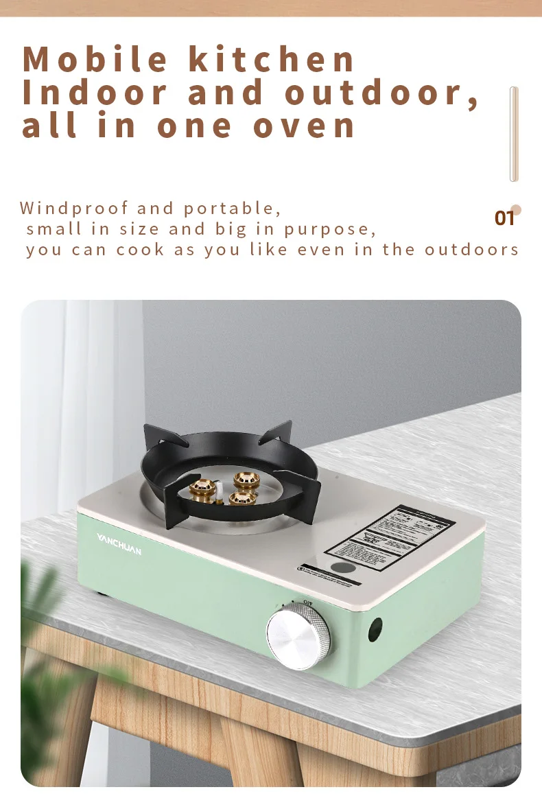 Manufacturer Supplier Gas Stove Portable Gas Stove Camping Portable Gas Stoves