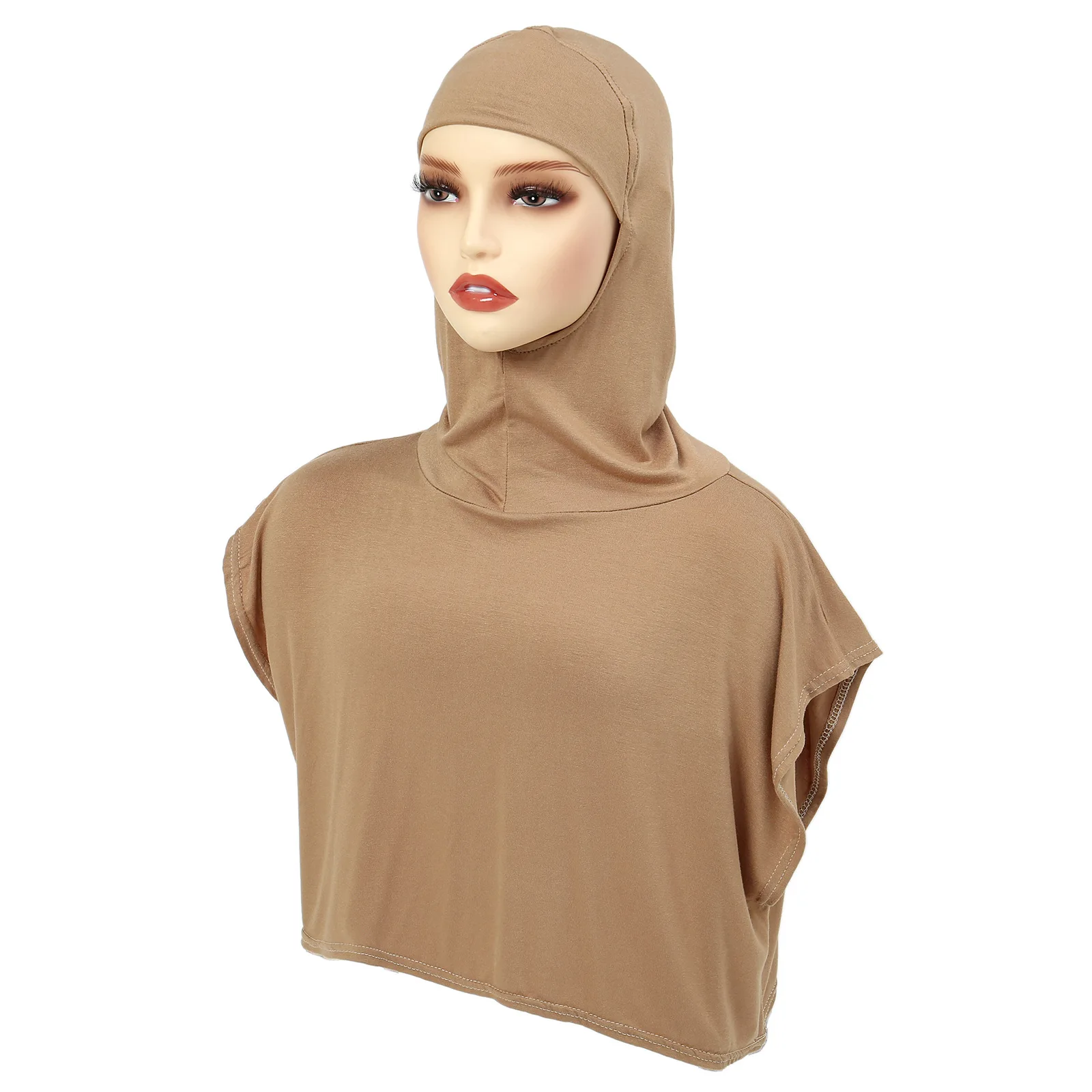 Вешалка Горячая Арабская шестерка хиджаб бамбуковая абайя набор khimar 3 вуаль хаки химар