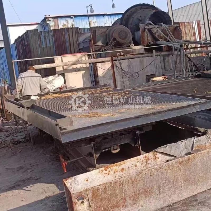 China Top Manufacturer Gold Mining Machinery Tungsten Chrome Manganese 88 90 110 120 Riffles Shaker Table 6S Gravity Separator