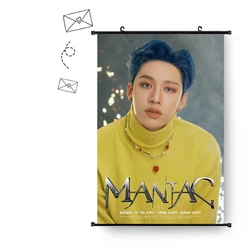 Wholesale Kpop Idol Stray Kids ODDINARY MANIAC Concept Photo Tapestry Fabric Poster Hanging Picture