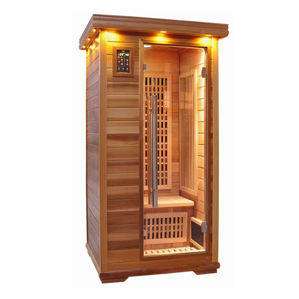 Premium quality 100% and better price Canadian hemlock Infrared Sauna  health dry sauna