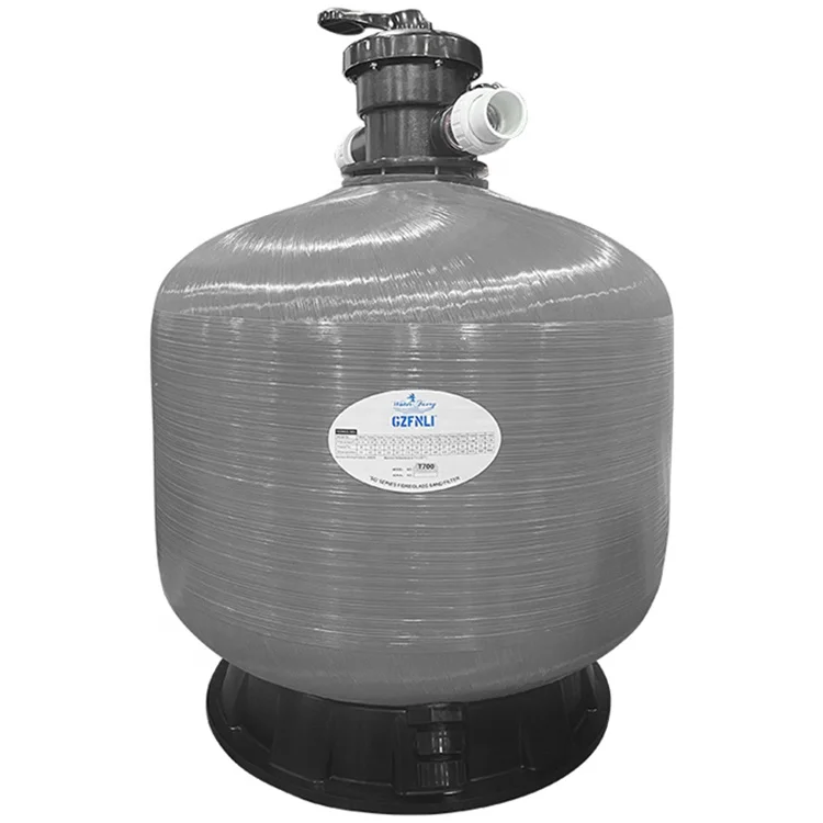 Fenlin wholesale price top mount swimming pool water well fiber glass sand filter for sale