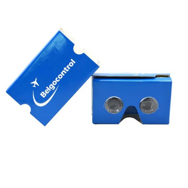Newly Flat Design Vr Cardboard  3d Glasses Headset,Delicate Cardboard Vr 3d Glasses