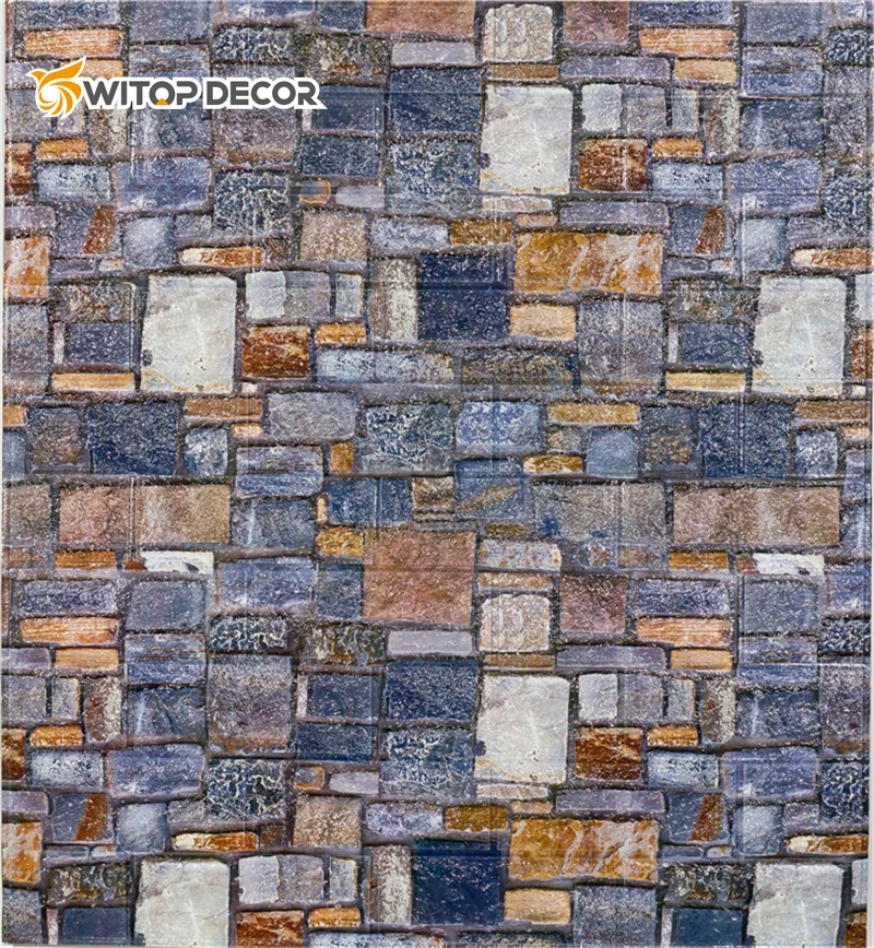 China Factory Self-adhesive Brick Pattern 3d Pe Foam Wallsticker For Living Room