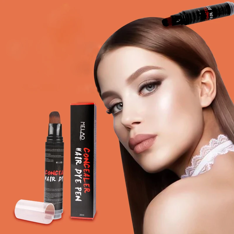 Private label Professional salon Touch Up Root Concealer Hair waterproof hair dye hair color pen  OEM/ODM