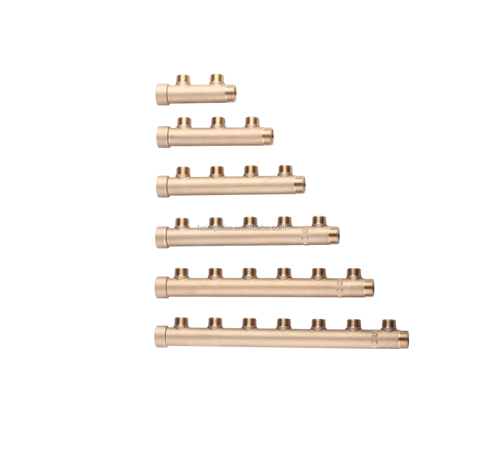 
underfloor heating manifold/brass heating distribuidor 
