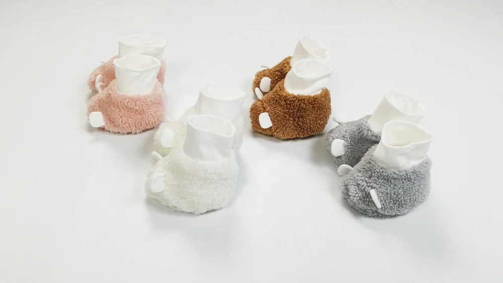 
Warm arctic velvet winter baby stockings for gir and boy 