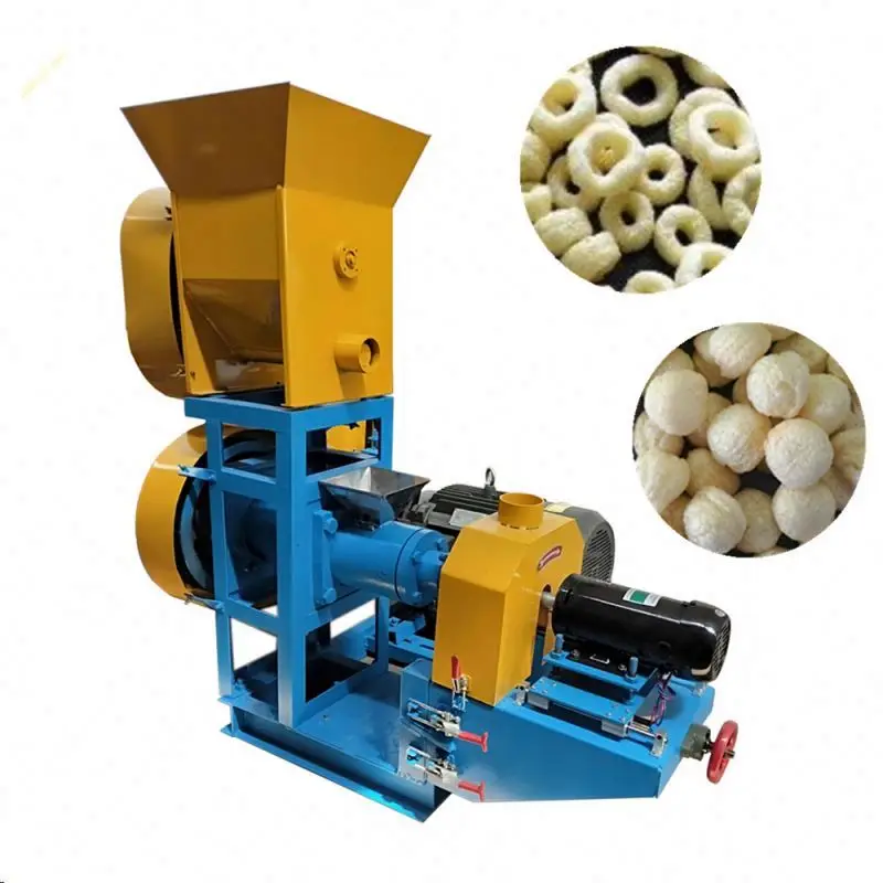 automatic maize puffing making machine sorghum snack food extruder