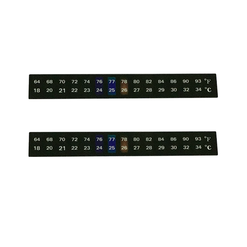 Easy Reading Fish Aquarium Thermometer Sticker