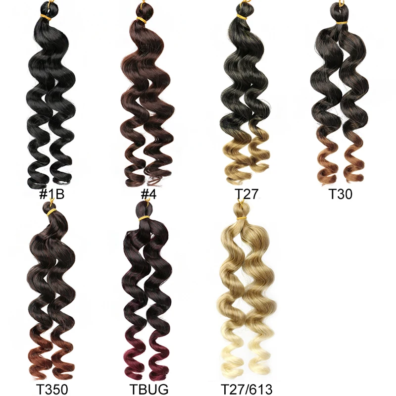 10inch two style 50g short French Curl Braid Spiral Curl Loose Wave Crochet Braid For Synthetic Hair Extensions